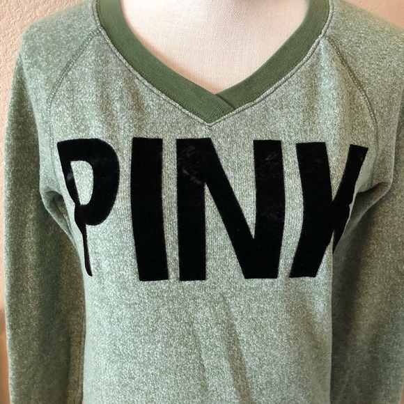 Pink Victoria's Secret pullover sweater green - Picture 4 of 6